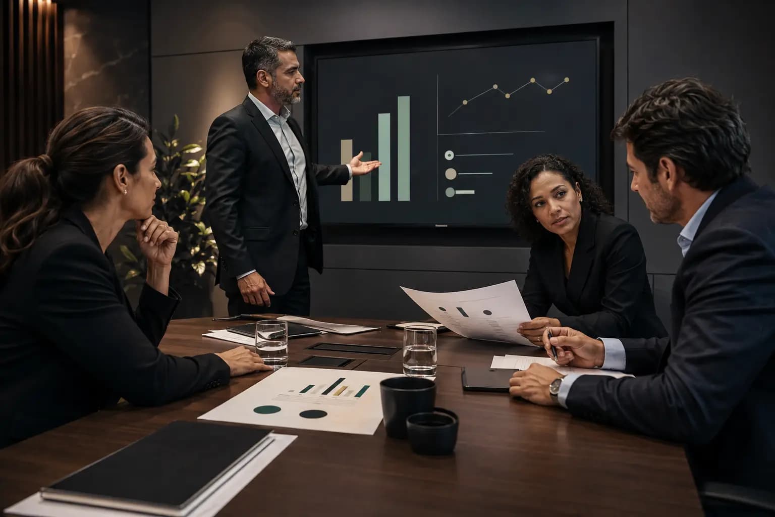 Indicadores financeiros que ajudam a diretoria a decidir.